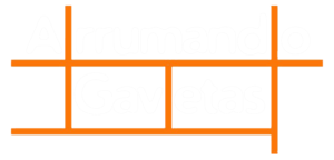 Logo Arrumando gavetas para fundo escuro